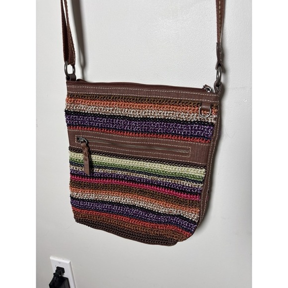 The Sak Lucia Crochet Crossbody Bag Women's Small Excellent Condition - Picture 3 of 16